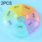 Rainbow Weekly Pill Organizer Portable 7 Day Pill Box With Individual Compartments 3