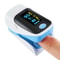 AB 80 Fingertip Pulse Oximeter With OLED Display Blood Oxygen Monitor 0