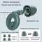 QuietSeal Silicone Sleep Earplugs For Noise Reduction And Swimming Protection 3