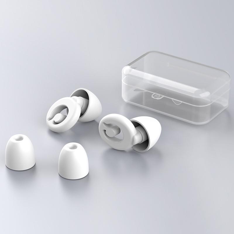 QuietSeal Silicone Sleep Earplugs For Noise Reduction And Swimming Protection 0