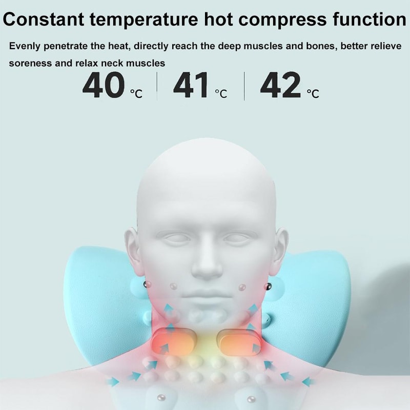 ThermaPulse EMS Neck Shoulder Massager With Heat And Vibration Relief 5