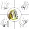 5 Row Deep Tissue Massage Roller For Muscle Relief And Full Body Recovery 3