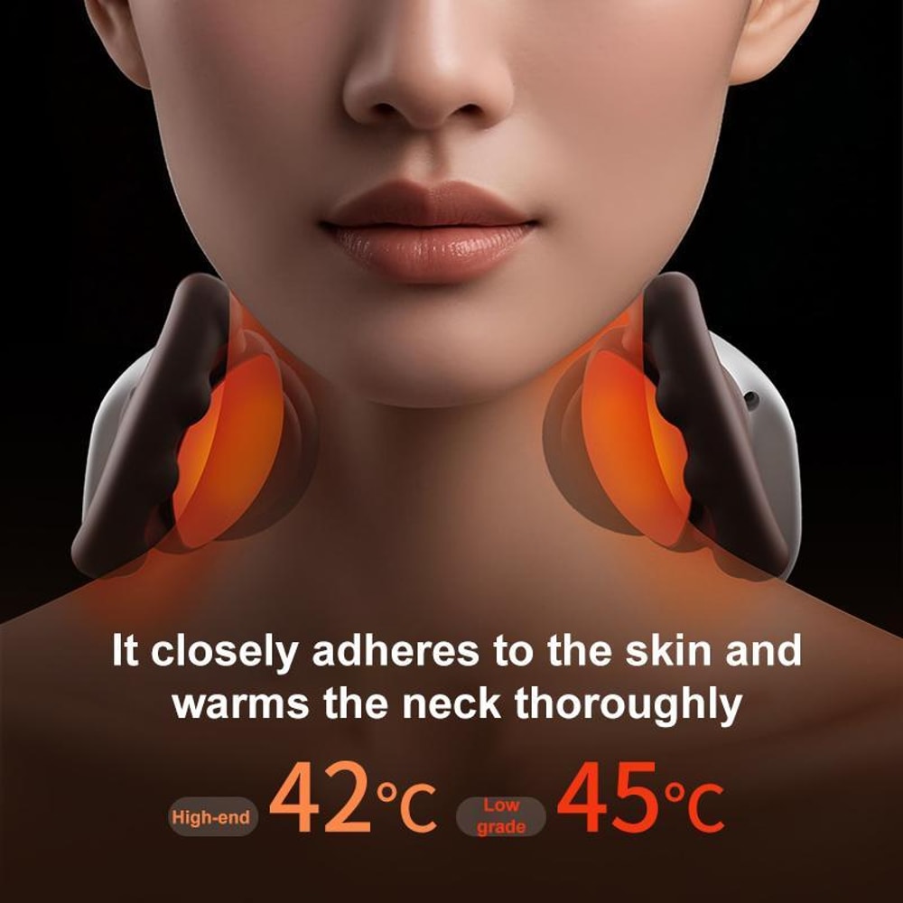 ThermaRelief Neck And Shoulder Massager With Red Light Heat Deep Kneading Therapy 6