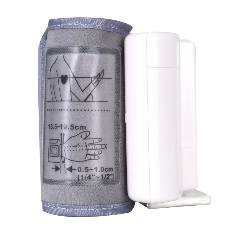 Smart Wrist Blood Pressure Monitor With 90 Memory Sets And Large LCD Display 2
