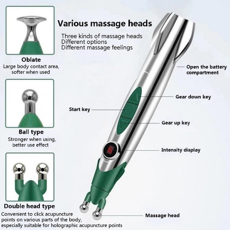 PulseRelief Meridian Therapy Pen For Pain Relief Muscle Massage 3