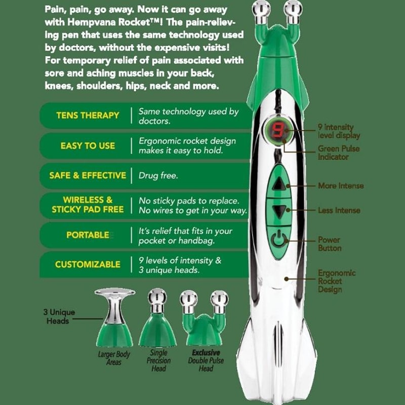PulseRelief Meridian Therapy Pen For Pain Relief Muscle Massage 5