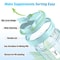 Travel Pill Organizer Water Bottle With 7 Compartments And Moisture Sealed Storage 3