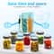 Travel Pill Organizer Water Bottle With 7 Compartments And Moisture Sealed Storage 5