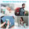 Travel Pill Organizer Water Bottle With 7 Compartments And Moisture Sealed Storage 8