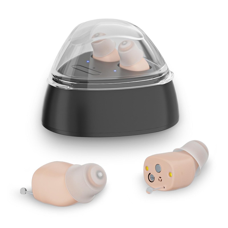 ClearTone Mini Invisible Hearing Amplifier With Charging Case For Seniors 6