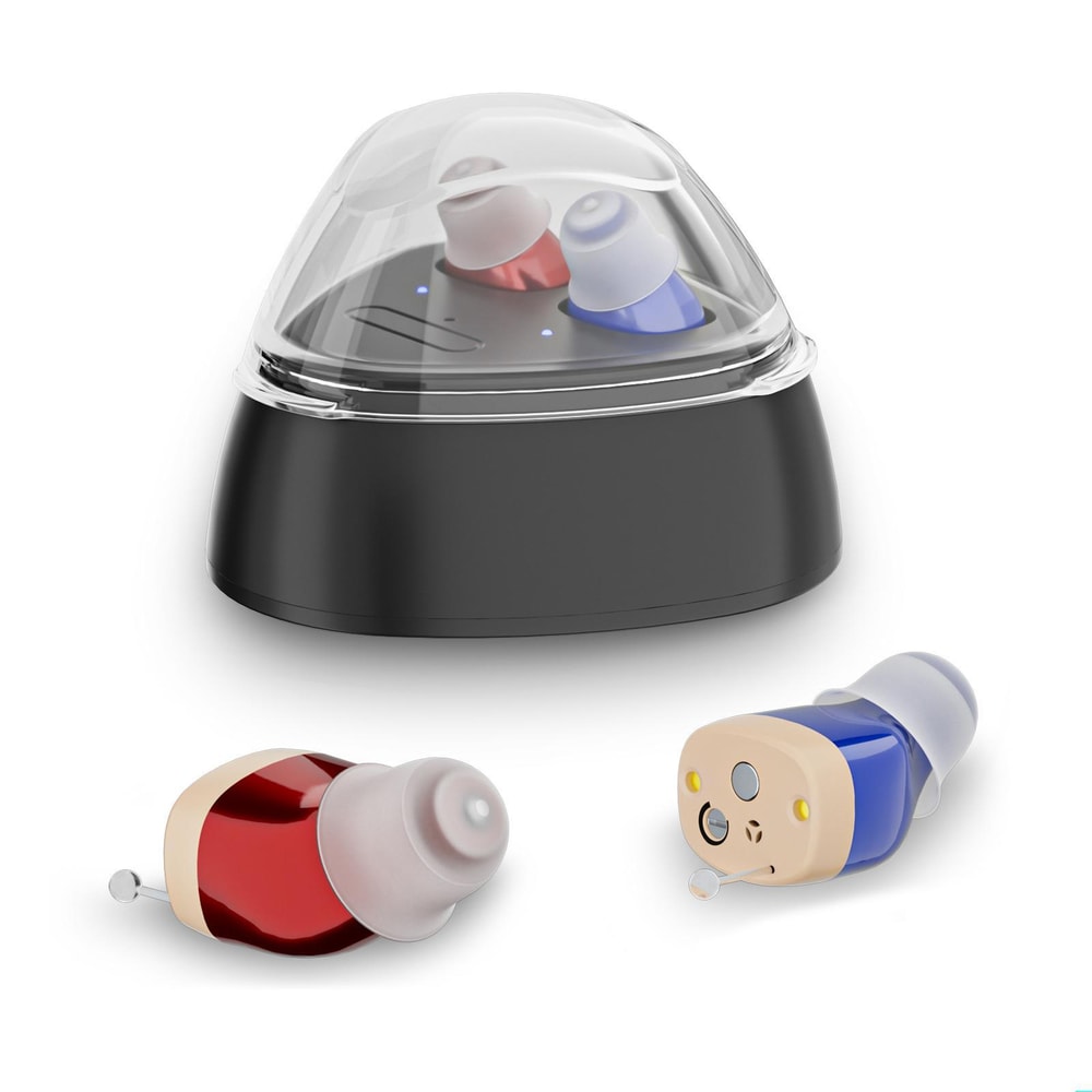ClearTone Mini Invisible Hearing Amplifier With Charging Case For Seniors 3