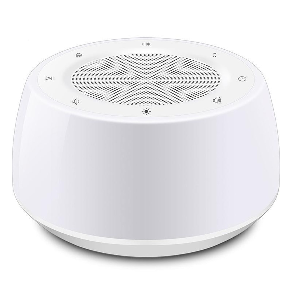 SereneGlow White Noise Machine With Night Light Sleep Speaker For Bedroom Relaxation 1