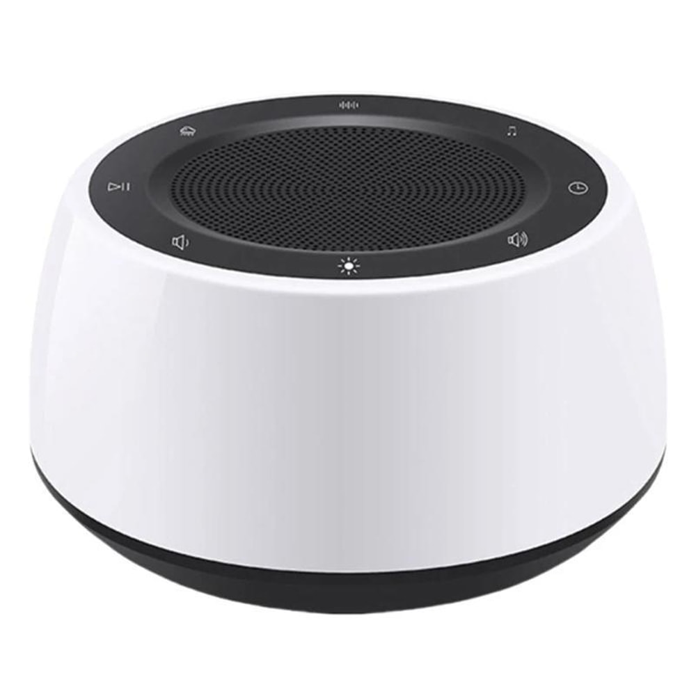 SereneGlow White Noise Machine With Night Light Sleep Speaker For Bedroom Relaxation 9