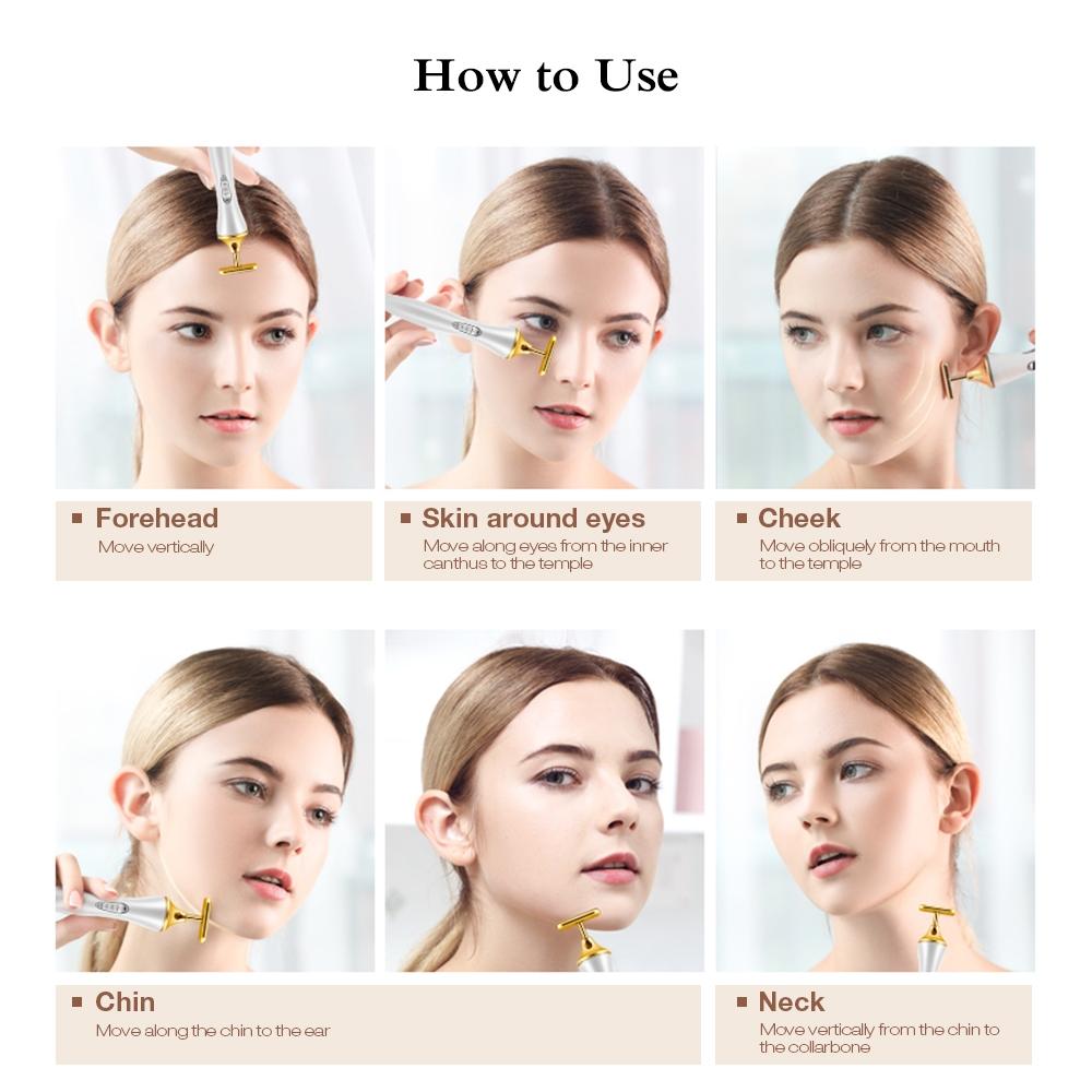 K SKIN Electric Facial Massager For Lifting Firming Deep Skincare Absorption 3