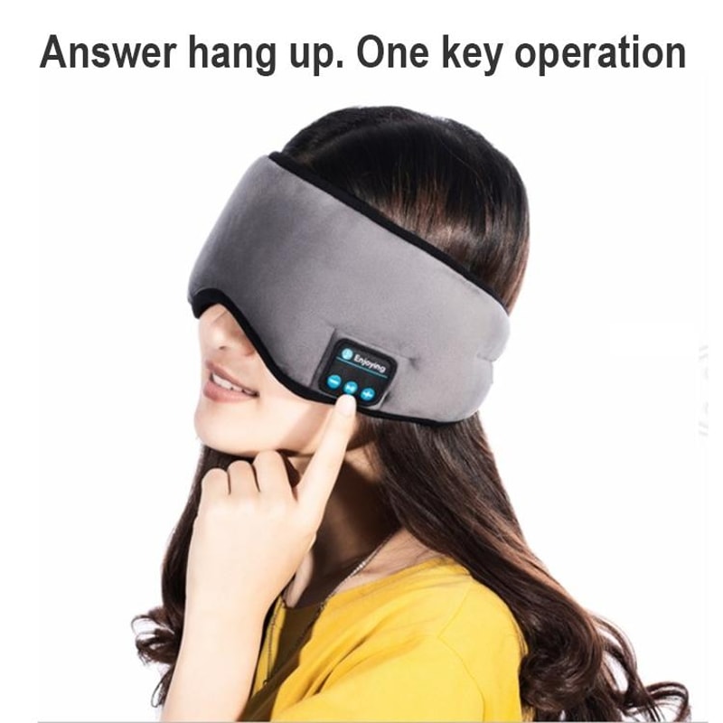 DreamSound Bluetooth Sleep Mask Headphones For Deep Sleep Travel Relaxation 4
