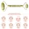 Cooling Double Jade Facial Roller Massager For Face Depuffing And Skin Care 2