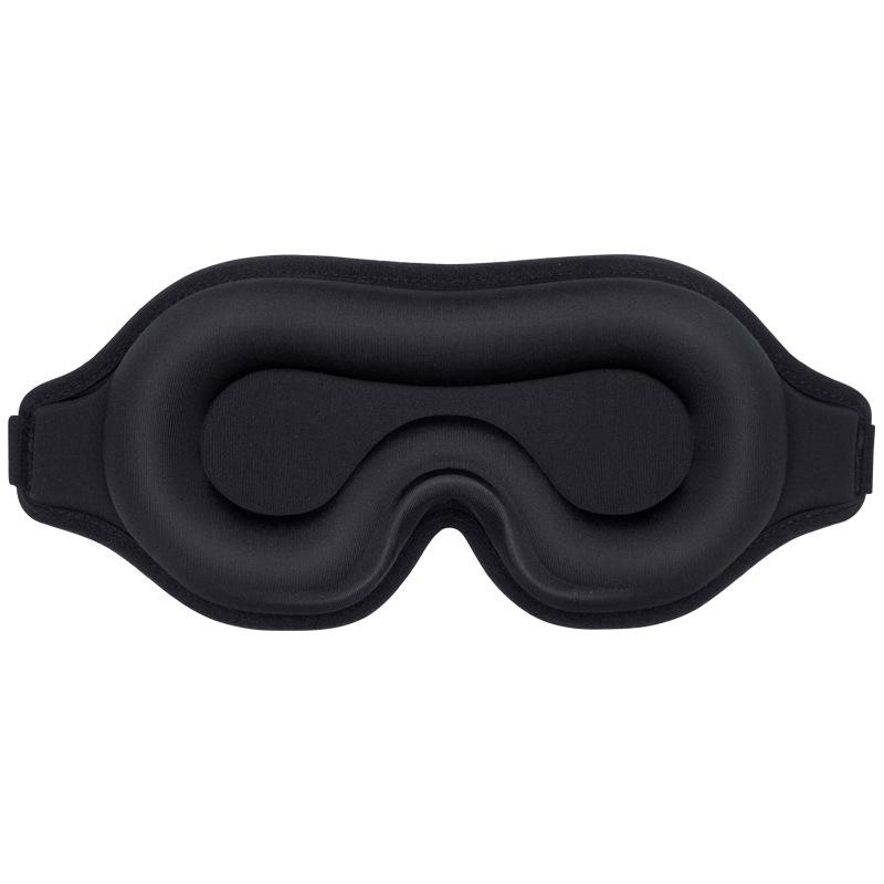 LunaContour 3D Sleep Mask Memory Foam Light Blocking Eye Mask For Travel Lash Friendly Comfort 0