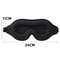 LunaContour 3D Sleep Mask Memory Foam Light Blocking Eye Mask For Travel Lash Friendly Comfort 4