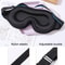 LunaContour 3D Sleep Mask Memory Foam Light Blocking Eye Mask For Travel Lash Friendly Comfort 3