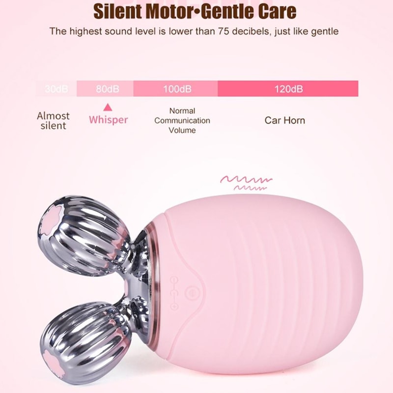 SonicGlow Silicone Facial Cleansing Brush With Vibration Massage Deep Pore Care 3