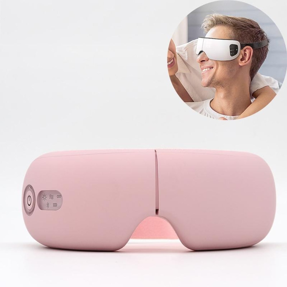 Smart Heated Eye Massager With Air Compression For Eye Strain Relief Relaxation 10