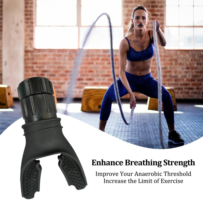 Adjustable Breathing Exerciser Lung Trainer For Strength Endurance Lung Capacity Improvement 4