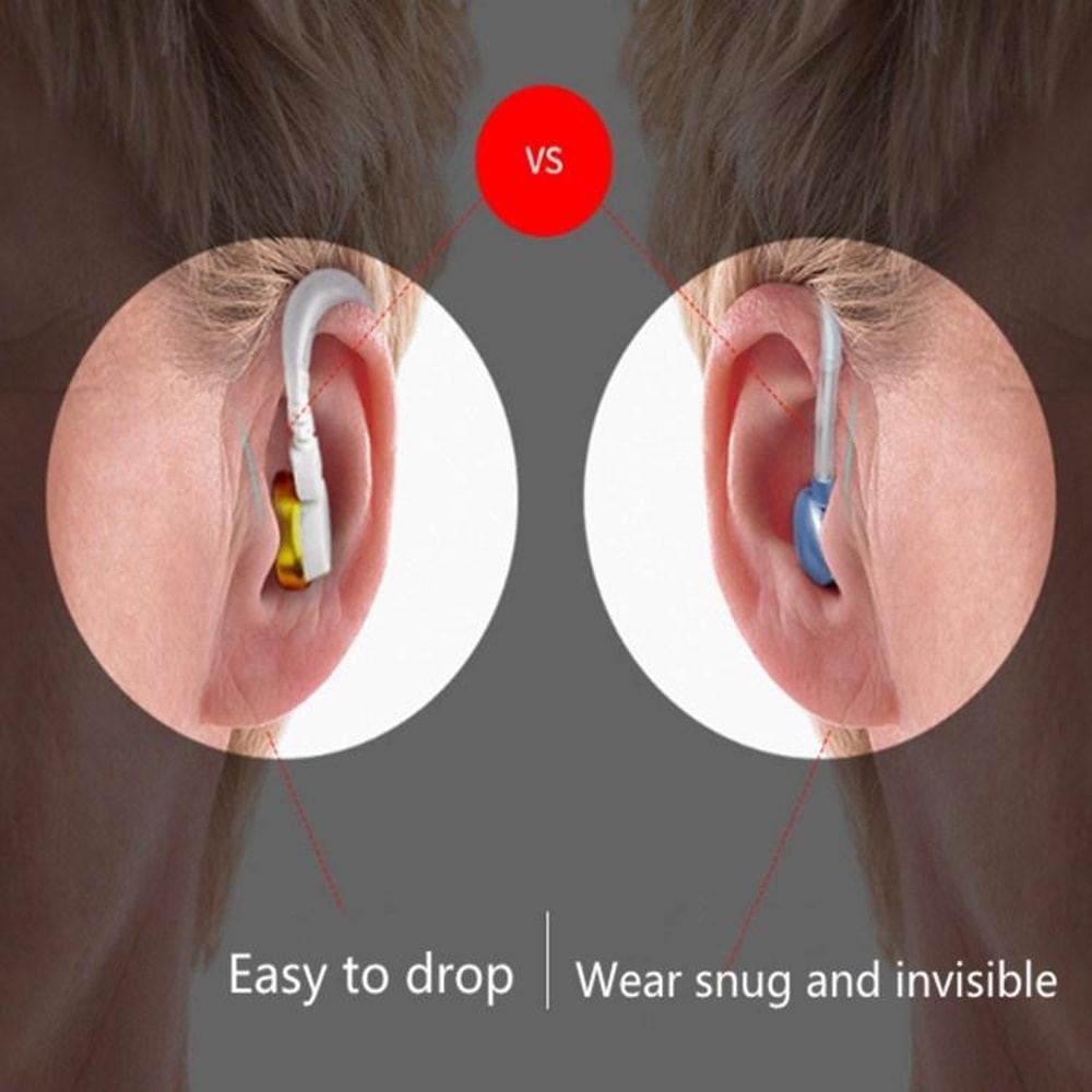 Rechargeable Invisible Hearing Aid For Seniors With Noise Reduction And Dual Listening Modes 2
