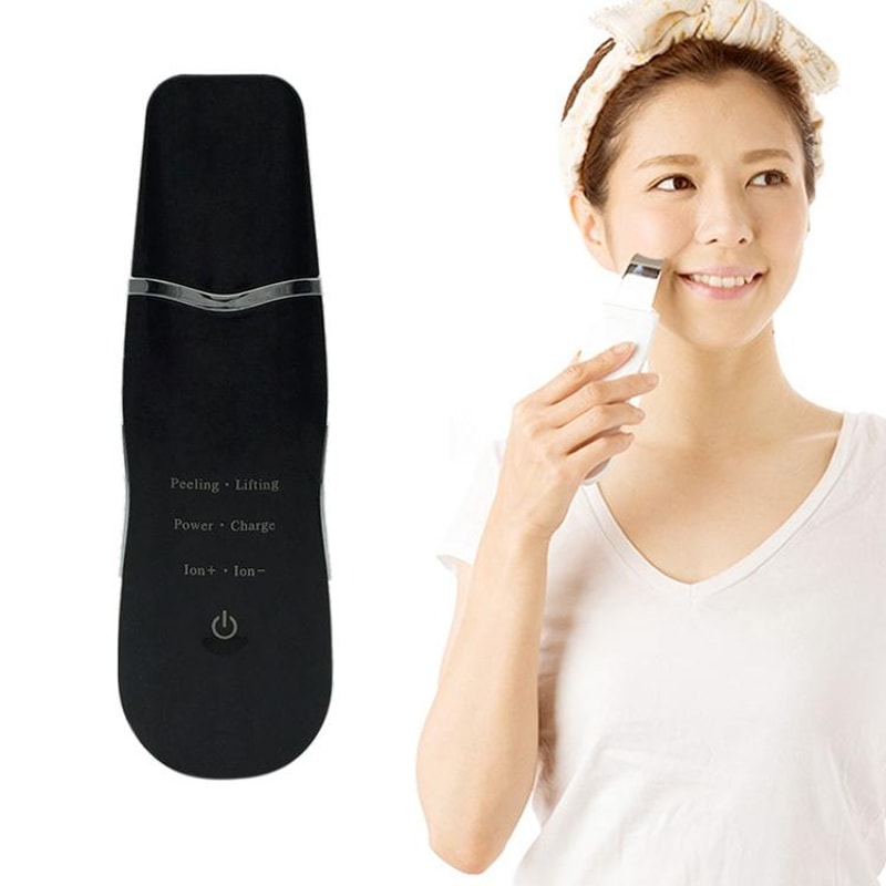 Ultrasonic Skin Scrubber Facial Cleansing Device Blackhead Remover Deep Pore Cleaner 7