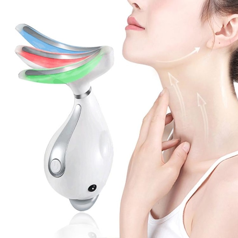 DolphinLift Vibrating Neck Face Massager For Wrinkle Care And Skin Rejuvenation 7