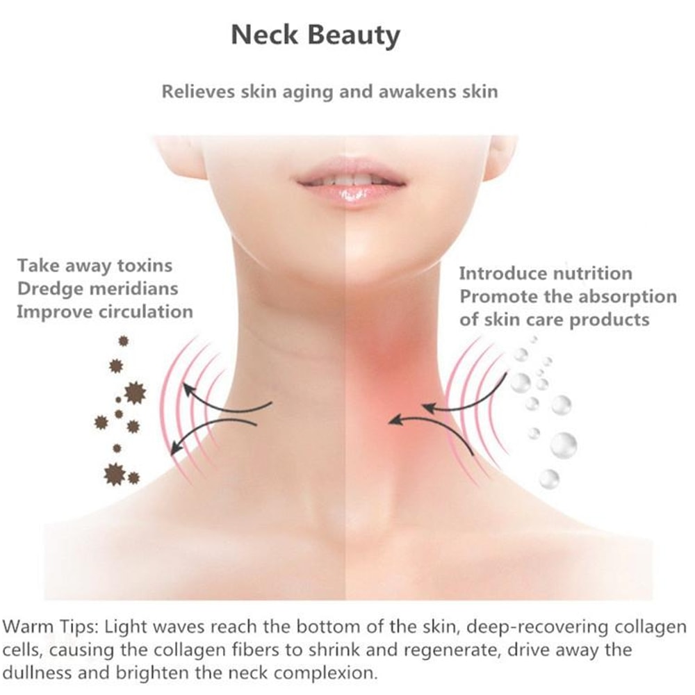 DolphinLift Vibrating Neck Face Massager For Wrinkle Care And Skin Rejuvenation 3