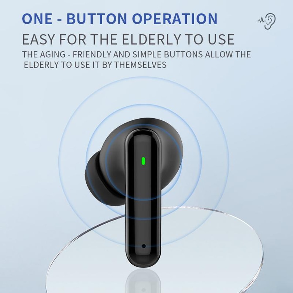 64 Channel Bluetooth Hearing Aid With Noise Reduction Charging Case 8