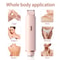SilkTrim Trimmer For Women With Dual Heads Type C Charging Waterproof Design 2