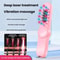 Laser Hair Growth Scalp Massager Comb With Red Blue Light Therapy Oil Applicator Roller 3