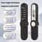Laser Hair Growth Scalp Massager Comb With Red Blue Light Therapy Oil Applicator Roller 5