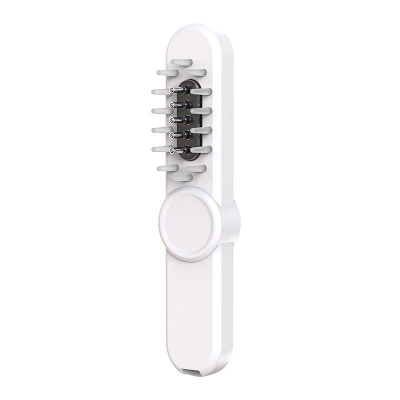 Laser Hair Growth Scalp Massager Comb With Red Blue Light Therapy Oil Applicator Roller 2