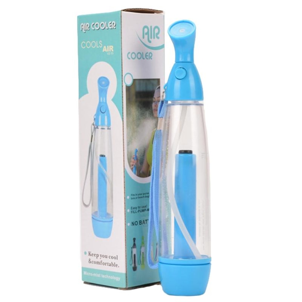 Cooling Mist Air Pressure Spray Bottle Portable Face Body Hydrator For Travel Beach Camping 7