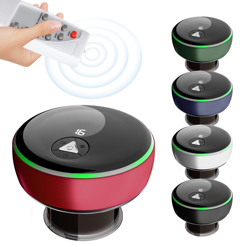 Smart Heated Electric Cupping Massager With Remote Control Deep Tissue Heat Therapy 1