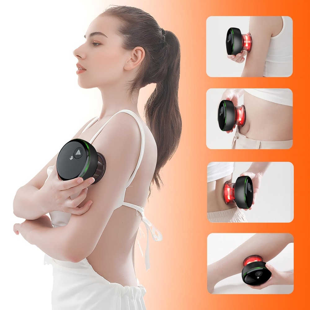 Smart Heated Electric Cupping Massager With Remote Control Deep Tissue Heat Therapy 7
