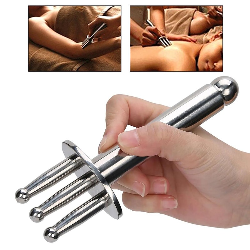 Magnetic Lymphatic Drainage Massage Stick For Deep Tissue Meridian Therapy 7
