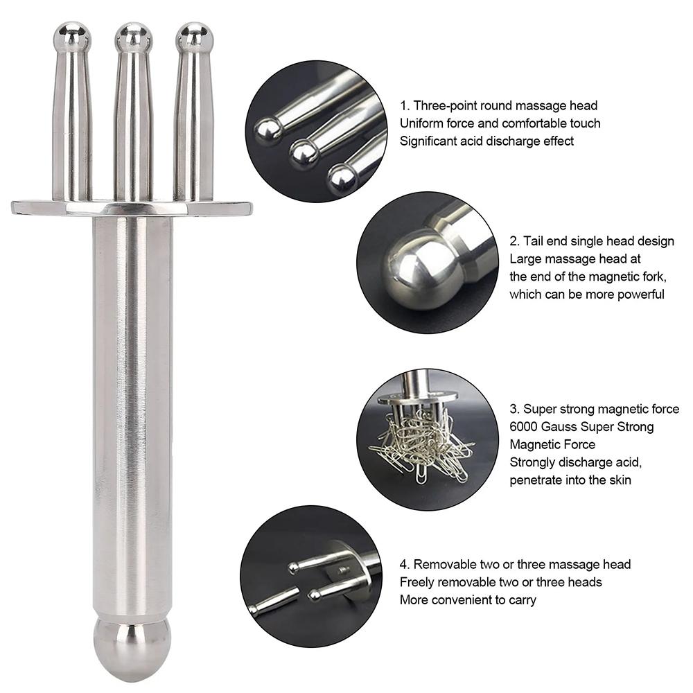 Magnetic Lymphatic Drainage Massage Stick For Deep Tissue Meridian Therapy 3
