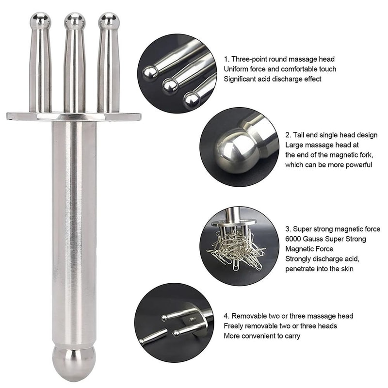 Magnetic Lymphatic Drainage Massage Stick For Deep Tissue Meridian Therapy 3