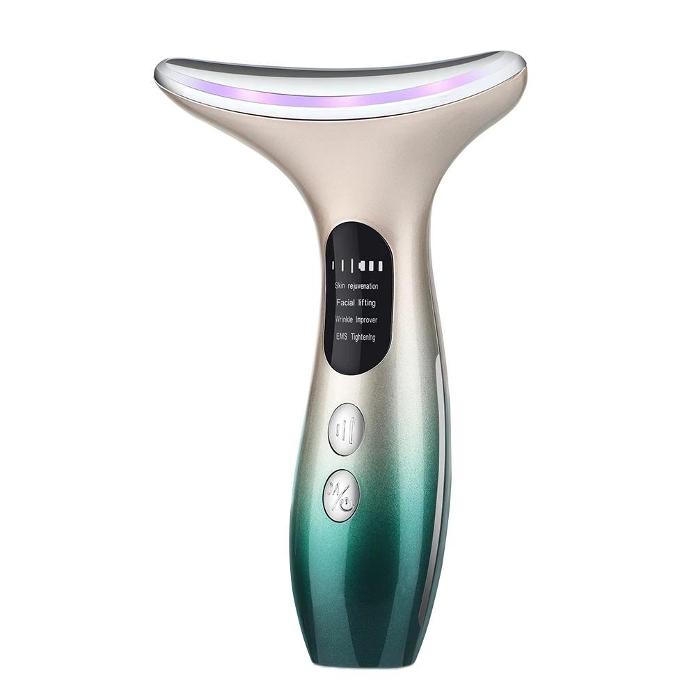 RadianceLift EMS Neck Face Massager With LED Light Therapy And Heat Care 1