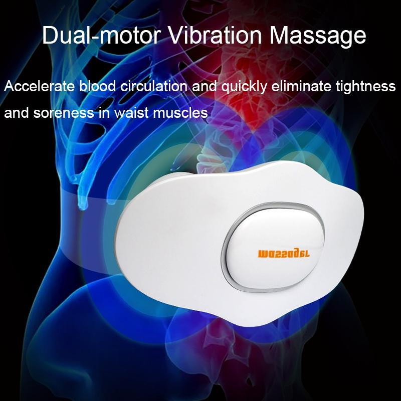 ThermaPulse EMS Lumbar Massager Belt With Heat Therapy Deep Tissue Vibration 5