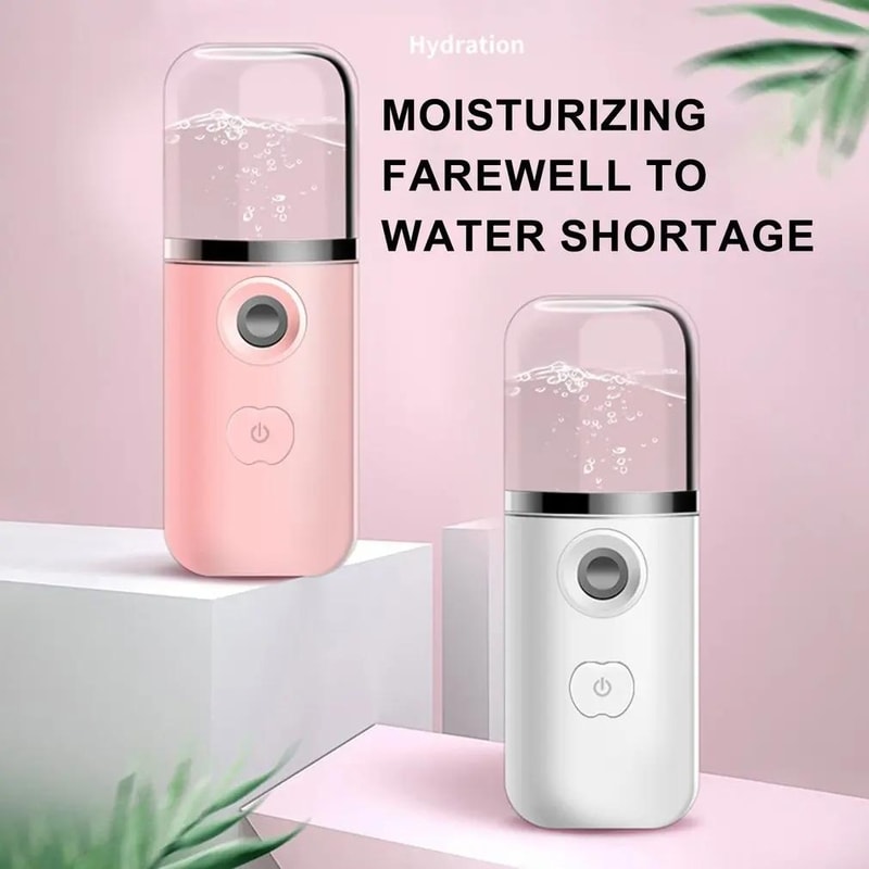 Portable Nano Mist Sprayer USB Rechargeable Facial Hydration Humidifier Sanitizing Spray Device 8