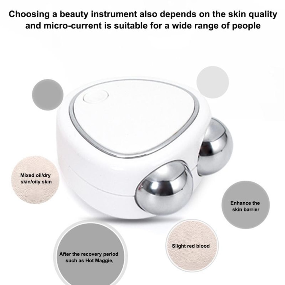 Microcurrent Facial Lifting Massager USB Rechargeable Anti Aging Face Sculpting Device 2