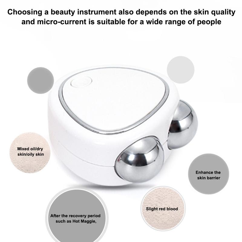 Microcurrent Facial Lifting Massager USB Rechargeable Anti Aging Face Sculpting Device 2