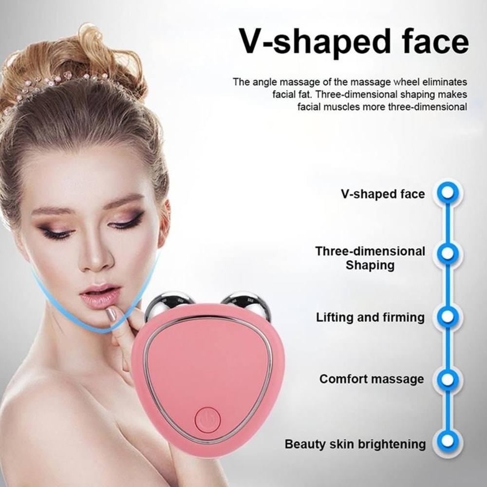 Microcurrent Facial Lifting Massager USB Rechargeable Anti Aging Face Sculpting Device 7
