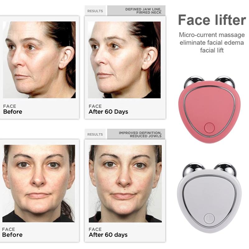 Microcurrent Facial Lifting Massager USB Rechargeable Anti Aging Face Sculpting Device 8