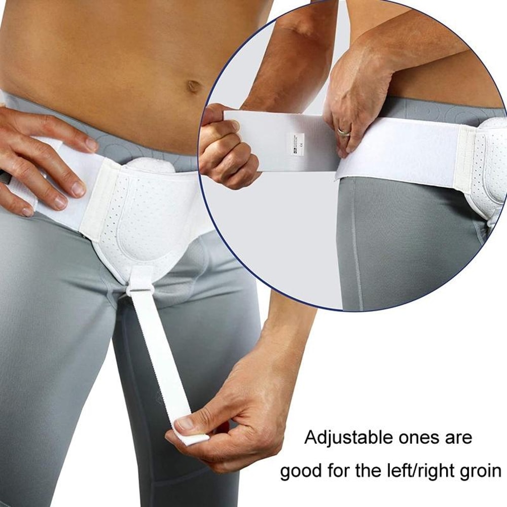 Adjustable Inguinal Hernia Belt For Men Women With Targeted Compression Support 10