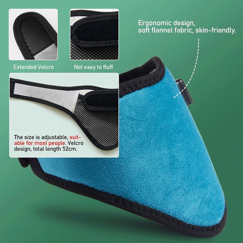 Graphene Heated Neck Wrap For Pain Relief USB Neck Heating Pad With 3 Heat Levels 6